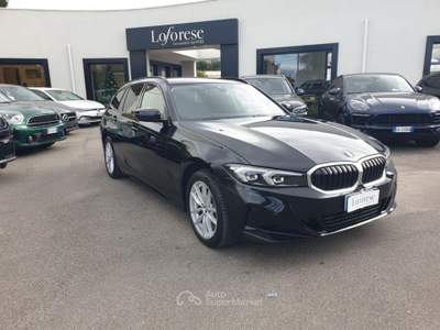 BMW Serie 3 318d d 48V Touring Business Advantage Nero usata Taranto