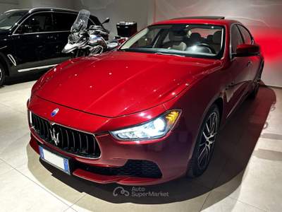 Maserati Ghibli V6 Diesel 250cv MY18 - UNICA (Tetto/Pelle/Navi) Rosso usata Castellaneta