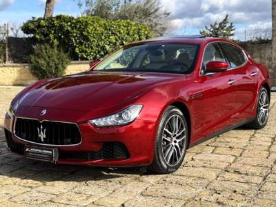 Maserati Ghibli V6 Diesel 250cv MY18 - UNICA (Tetto/Pelle/Navi) Rosso usata Castellaneta