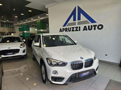 BMW X1 X1 sDrive18d Business Bianco usata SAN MICHELE SALENTINO