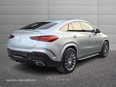 Mercedes-Benz GLE Gle coupe 300 d amg line advanced plus 4matic auto Argento usata Milano