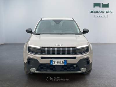 Jeep Avenger  -  1.2 turbo longitude fwd 100cv Bianco usata Segrate
