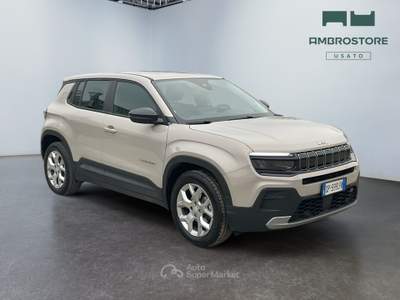 Jeep Avenger  -  1.2 turbo longitude fwd 100cv Bianco usata Segrate