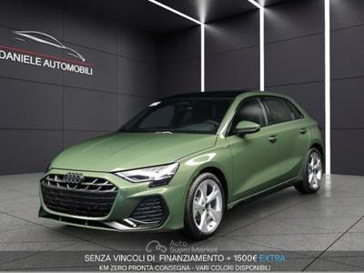 Audi A3 A3 SPB 35 TFSI S tronic S line edition Verde usata Torino