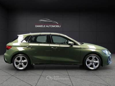 Audi A3 A3 SPB 35 TFSI S tronic S line edition Verde usata Torino