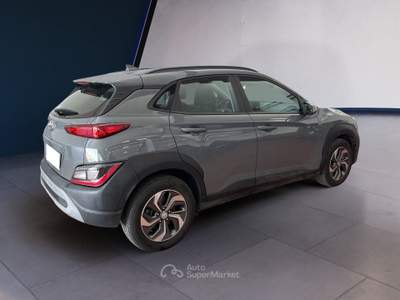 Hyundai Kona I 2021 1.6 gdi hev Xtech 2wd 141cv dct Grigio usata Torino