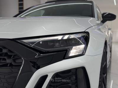 Audi A3 RS 3 SPB Quattro S tronic S-Line Iper Full-Tetto-360 Bianco usata Qualiano