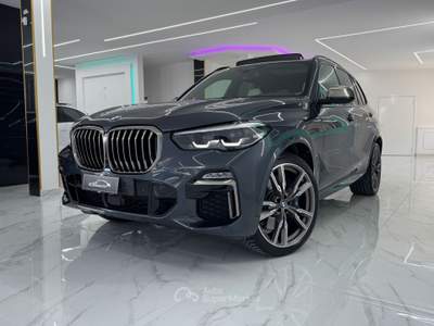 BMW X5 M 3.0 400Cv Msport Iper Full-Tetto Blu/Azzurro usata Qualiano