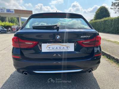 BMW Serie 5 520d BMW 5 series 520 d Luxury Line #6196 Blu/Azzurro usata Moncalieri