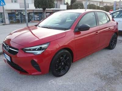 Opel Corsa 1.2 Edition   GPL Rosso usata Recanati
