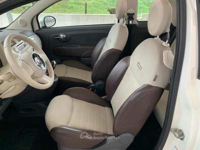 Fiat 500 1.2 CABRIO EURO 6 CAMBIO AUT NEOP OK DISTRIBUZIONE Bianco usata Pavia