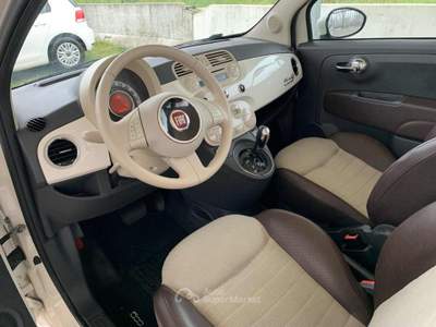 Fiat 500 1.2 CABRIO EURO 6 CAMBIO AUT NEOP OK DISTRIBUZIONE Bianco usata Pavia