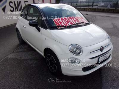 Fiat 500 1.0 Hybrid CLUB Bianco usata SECUGNAGO