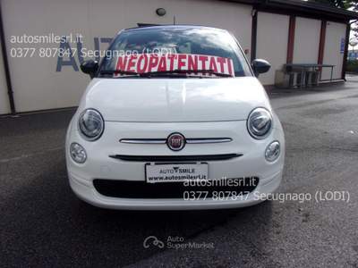 Fiat 500 1.0 Hybrid CLUB Bianco usata SECUGNAGO