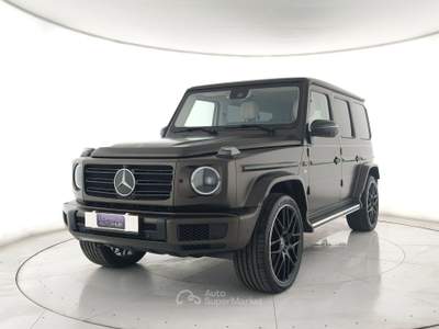 Mercedes-Benz Classe G G 500 premium amg 422cv tetto pano+gancio+sospensioni Marrone usata Ghedi