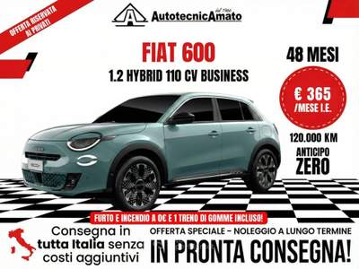 Fiat 600 Hybrid 110 CV DCT MHEV Business usata Marsala