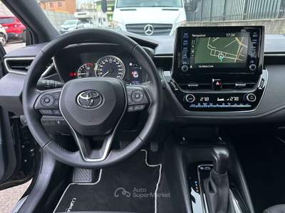 Toyota Corolla 1.8h Business cvt - AUT/NAVI/CAMERA/LED Nero usata Sesto San Giovanni