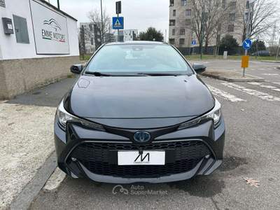 Toyota Corolla 1.8h Business cvt - AUT/NAVI/CAMERA/LED Nero usata Sesto San Giovanni