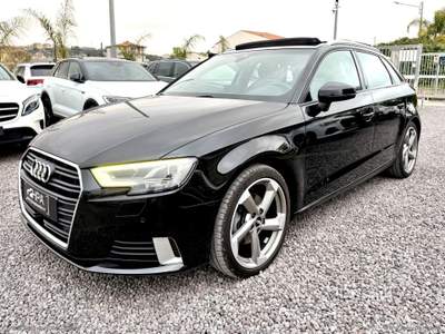 Audi A3 A3 SPORTBACK 2.0TDI Sport quattro VIRTUAL LED NAVI TETTO QUATTRO Nero usata Villarosa