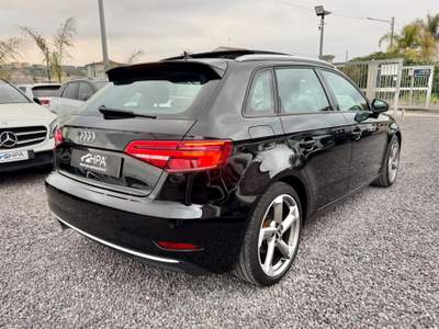 Audi A3 A3 SPORTBACK 2.0TDI Sport quattro VIRTUAL LED NAVI TETTO QUATTRO Nero usata Villarosa