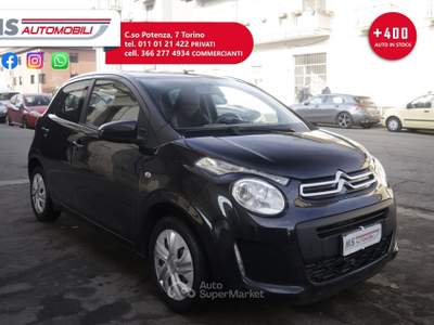 Citroen C1 Citroën C1 VTi 68 5 porte Feel Unicoproprietario Nero usata Torino