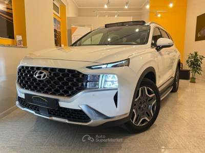 Hyundai Santa Fe Hyundai Santa Fe 1.6 T-GDI HEV XClass #8710 Bianco usata Martina Franca