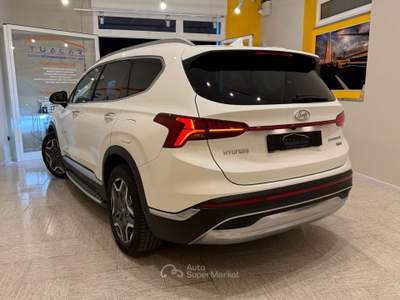 Hyundai Santa Fe Hyundai Santa Fe 1.6 T-GDI HEV XClass #8710 Bianco usata Martina Franca