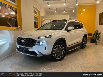 Hyundai Santa Fe Hyundai Santa Fe 1.6 T-GDI HEV XClass #8710 Bianco usata Martina Franca