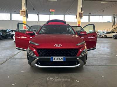 Hyundai Kona Kona 1.6 gdi hev xline 2wd 141cv dct Rosso usata Torino