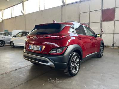 Hyundai Kona Kona 1.6 gdi hev xline 2wd 141cv dct Rosso usata Torino
