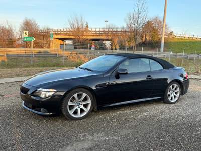 BMW Serie 6 630i BMW 630i CABRIO Nero usata Alto Reno Terme