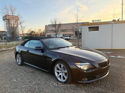 BMW Serie 6 630i BMW 630i CABRIO Nero usata Alto Reno Terme