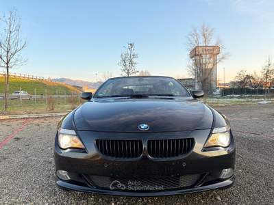 BMW Serie 6 630i BMW 630i CABRIO Nero usata Alto Reno Terme