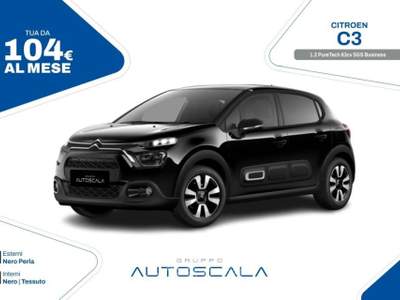 Citroen C3 1.2 PureTech 82cv S&S Shine Nero usata Pozzuoli