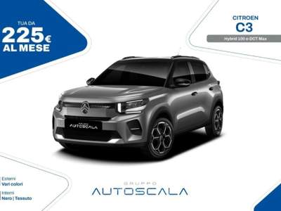 Citroen C3 Hybrid 100 e-DCT Max Argento usata Pozzuoli