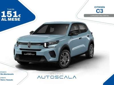 Citroen C3 1.2 PureTech 100cv S&S You Blu/Azzurro usata Pozzuoli