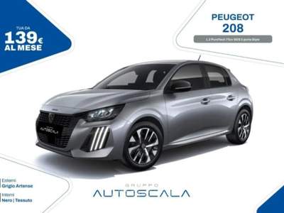 Peugeot 208 1.2 PureTech 75cv S&S 5 porte Style Grigio usata Pozzuoli