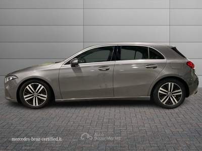 Mercedes-Benz Classe A  2018 - a 180 d sport auto Grigio usata Ancona