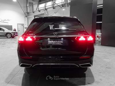 Mercedes-Benz Classe E E 220 d 4matic station wagon Nero usata Ancona
