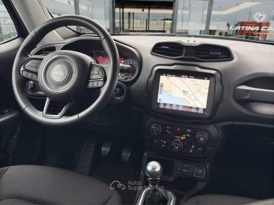 Jeep Renegade 1.6 mjt Limited 130cv Con NAVIGATORE Blu/Azzurro usata Latina