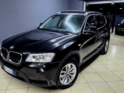 BMW X3 18d XLINE 150cv SDRIVE PELLE/TETTO PANORAMICO/NAVI Nero usata Altamura