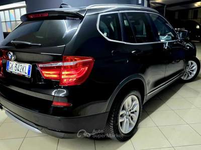 BMW X3 18d XLINE 150cv SDRIVE PELLE/TETTO PANORAMICO/NAVI Nero usata Altamura