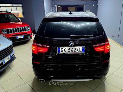 BMW X3 18d XLINE 150cv SDRIVE PELLE/TETTO PANORAMICO/NAVI Nero usata Altamura