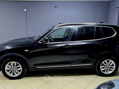 BMW X3 18d XLINE 150cv SDRIVE PELLE/TETTO PANORAMICO/NAVI Nero usata Altamura
