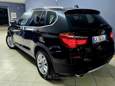 BMW X3 18d XLINE 150cv SDRIVE PELLE/TETTO PANORAMICO/NAVI Nero usata Altamura