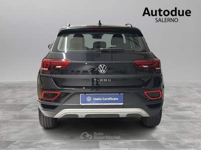 Volkswagen T-Roc  - t-roc 2.0 tdi life 150cv dsg Nero usata Salerno