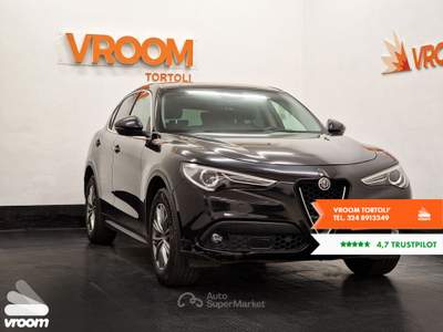 Alfa Romeo Stelvio Stelvio 2.2 Turbodiesel 210 CV AT8 Q4 Business Nero usata Tortolì