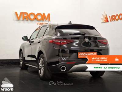 Alfa Romeo Stelvio Stelvio 2.2 Turbodiesel 210 CV AT8 Q4 Business Nero usata Tortolì