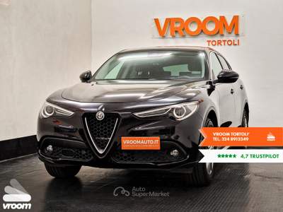 Alfa Romeo Stelvio Stelvio 2.2 Turbodiesel 210 CV AT8 Q4 Business Nero usata Tortolì