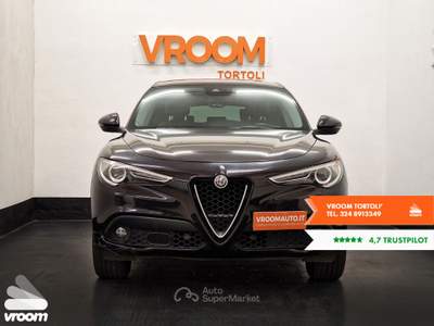 Alfa Romeo Stelvio Stelvio 2.2 Turbodiesel 210 CV AT8 Q4 Business Nero usata Tortolì